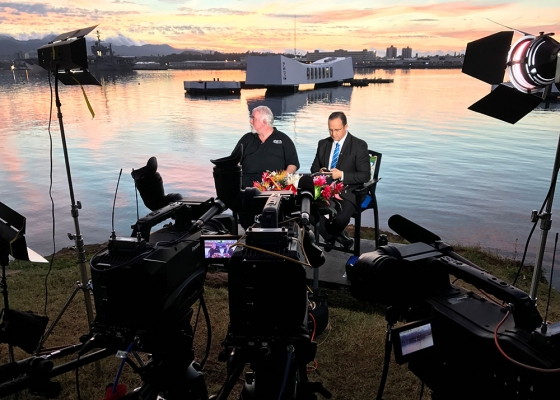 Pearl Harbor 75th Commemoration - KHON Wake Up 2day — images 3