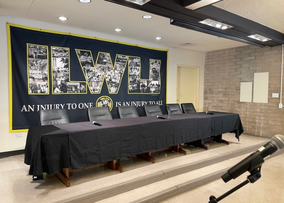 ILWU Local 142 Panel Discussion — images